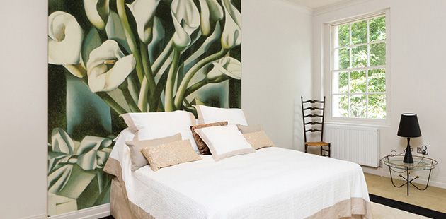 Фотообои в спальне - нежные и стильные Фотообои в спальне - нежные и стильные